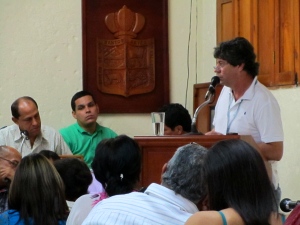 Gabriel Turriago interviene en el concejo municipal